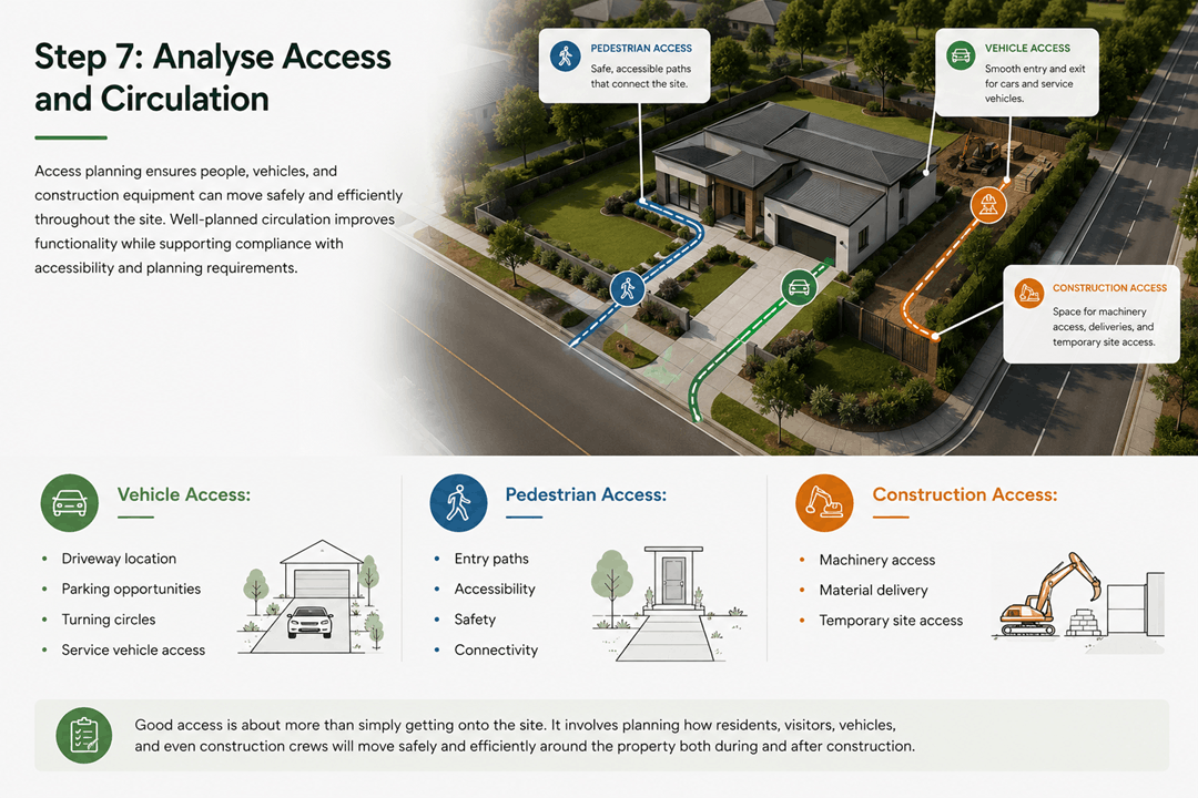 Step 7: Analyse Access and Circulation